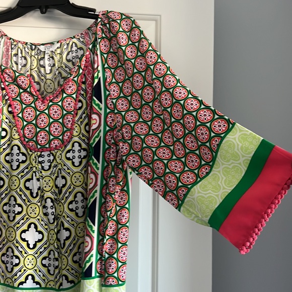 Crown & Ivy Print Blouse Size: Large - Picture 4 of 4